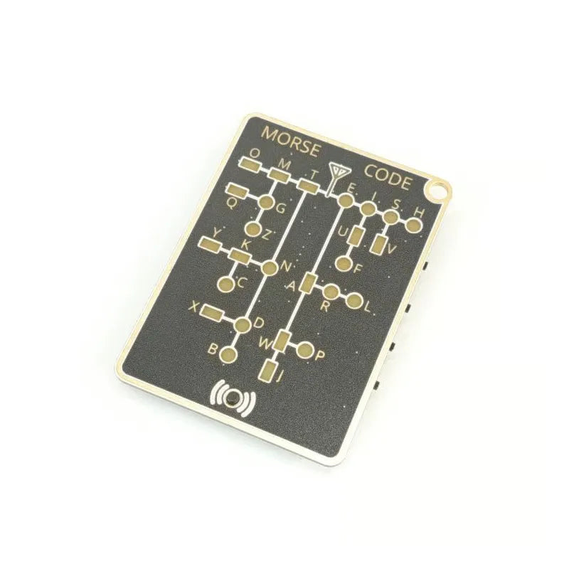 ⭐ Last day 49% OFF!⭐ -📟Morse Code Trainer Card Pro LED Edition Learning Tool Gift✨