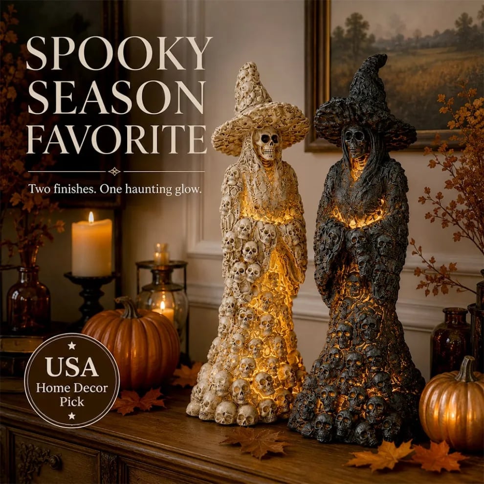đĽHOT SALE 49% OFFâ¨Skeleton Witch Ornament