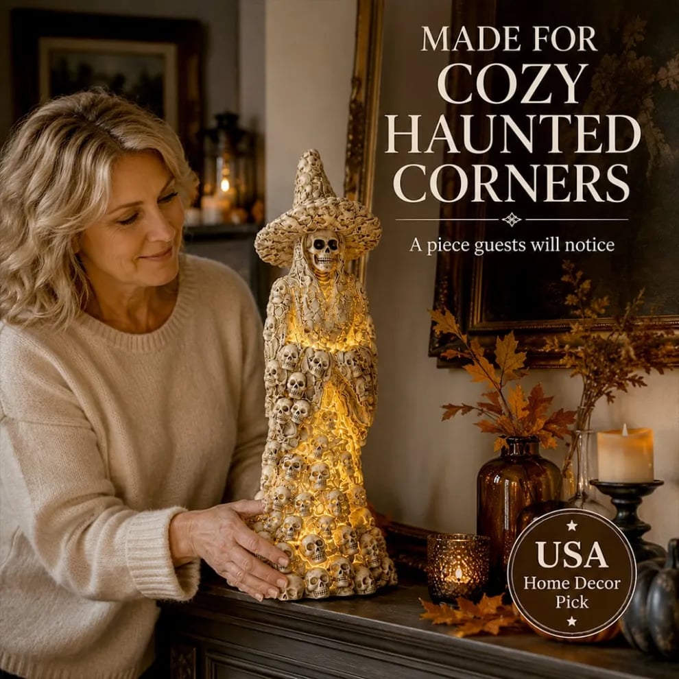 đĽHOT SALE 49% OFFâ¨Skeleton Witch Ornament