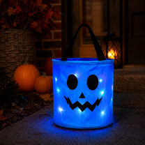 π₯ LAST DAY 50% OFF! π Light-Up Halloween Trick-or-Treat Candy Bag β¨