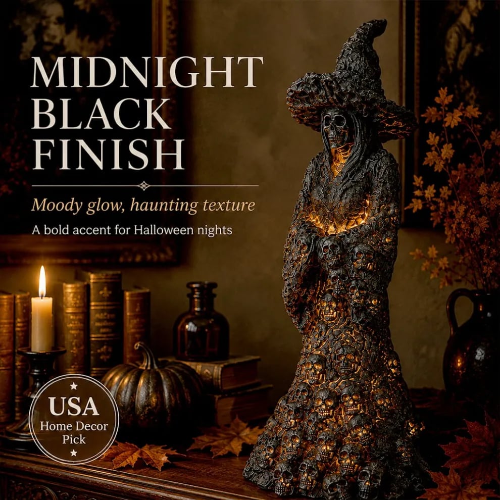 đĽHOT SALE 49% OFFâ¨Skeleton Witch Ornament