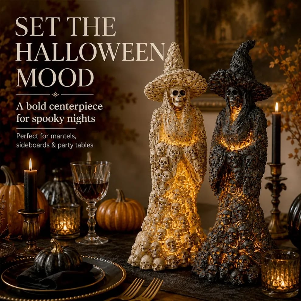 đĽHOT SALE 49% OFFâ¨Skeleton Witch Ornament
