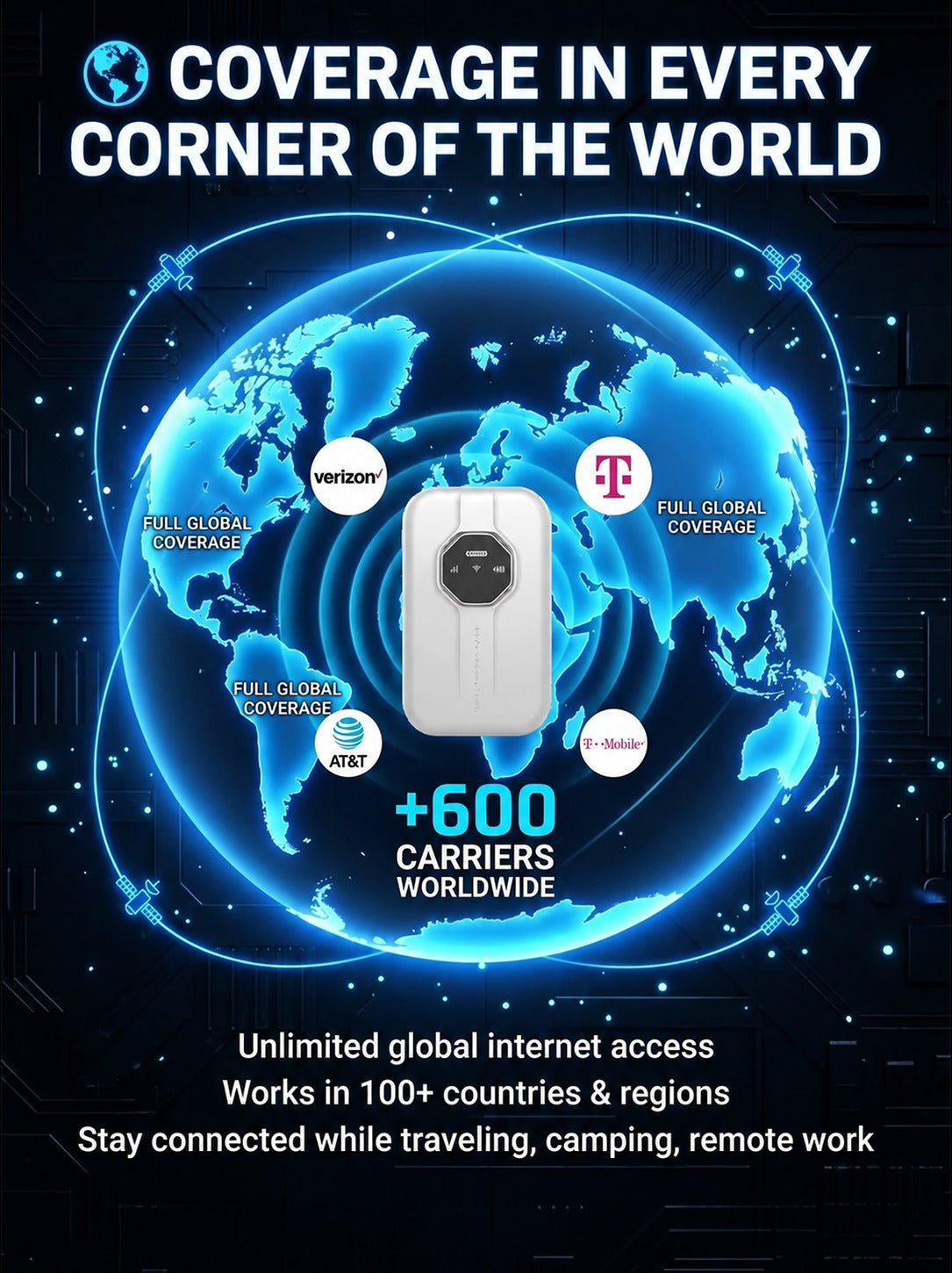 Boundless Portable Wi-Fi– 🛜