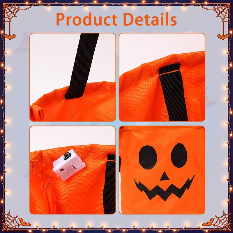 π₯ LAST DAY 50% OFF! π Light-Up Halloween Trick-or-Treat Candy Bag β¨