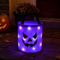 π₯ LAST DAY 50% OFF! π Light-Up Halloween Trick-or-Treat Candy Bag β¨