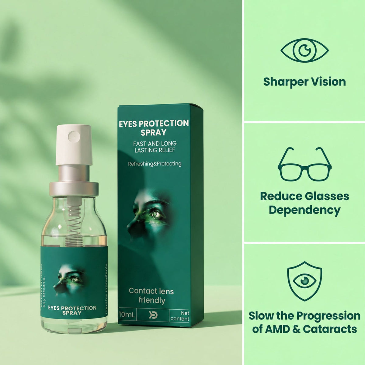 👁️ Refreshing Lutein Eye Spray for Daily Care💧