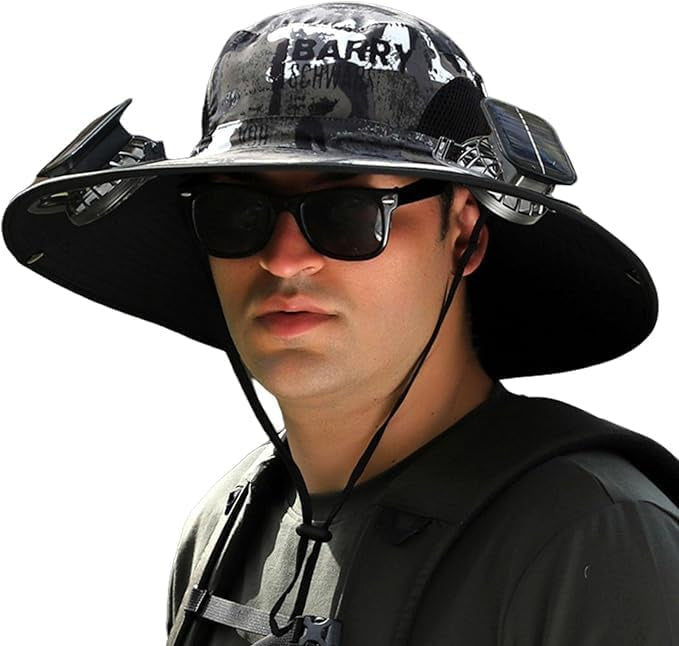 Solar Fan Hat