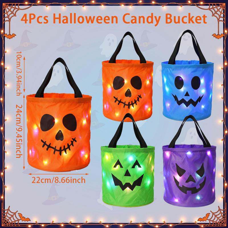 π₯ LAST DAY 50% OFF! π Light-Up Halloween Trick-or-Treat Candy Bag β¨