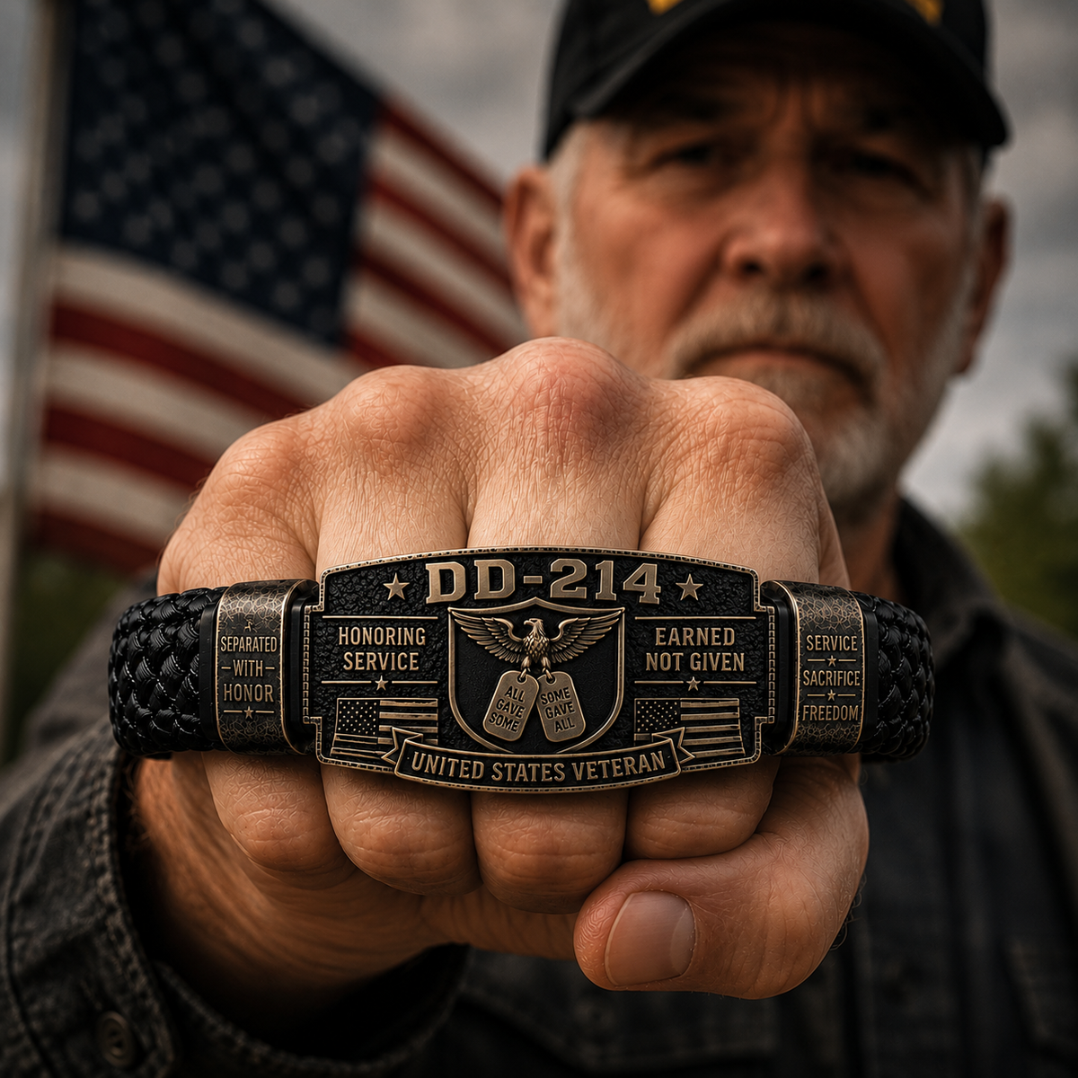 ❤️ Honor Veterans with This Handmade Tribute Bracelet ✨