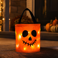 π₯ LAST DAY 50% OFF! π Light-Up Halloween Trick-or-Treat Candy Bag β¨