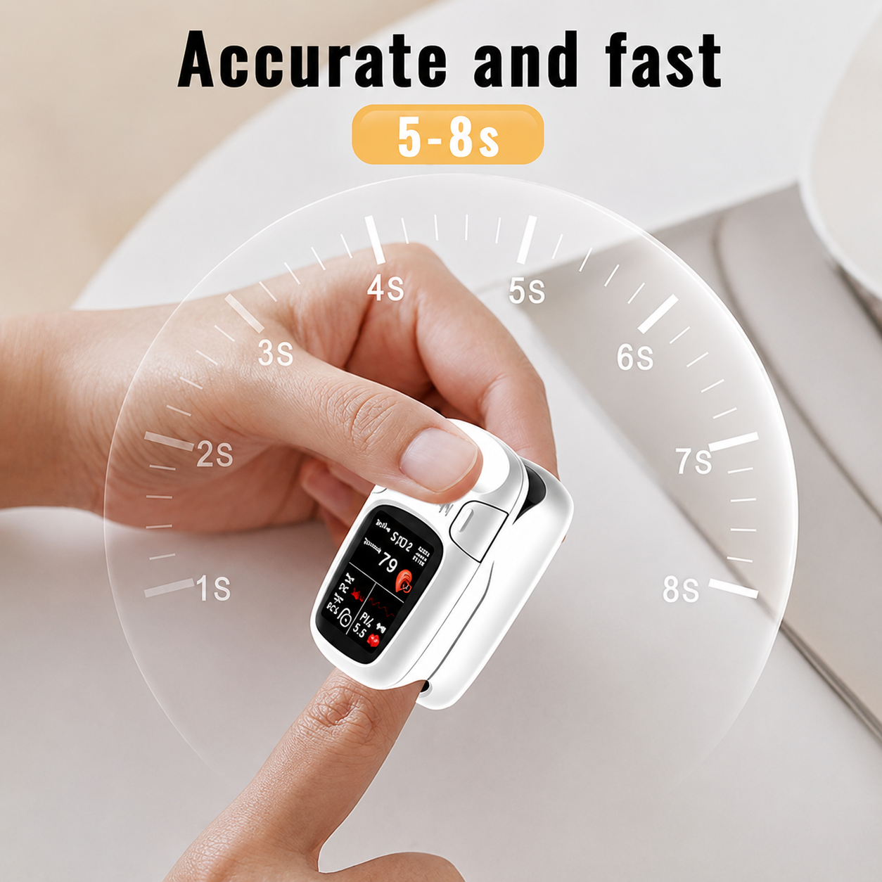 🔥LAST DAY 50% OFF- 💖Multi-Function Health Monitoring Device Smart Wellness Tracker Daily Health Assistant✨