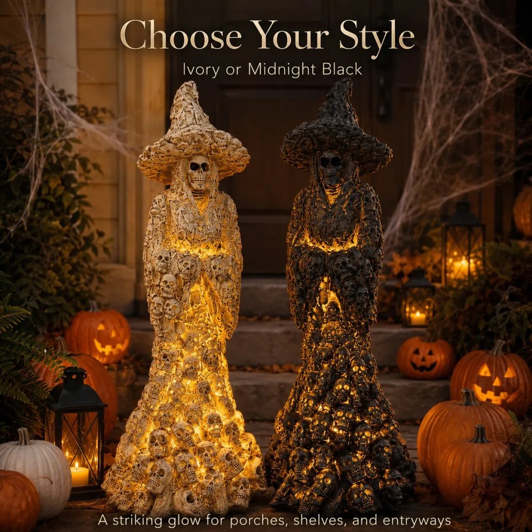 đĽHOT SALE 49% OFFâ¨Skeleton Witch Ornament