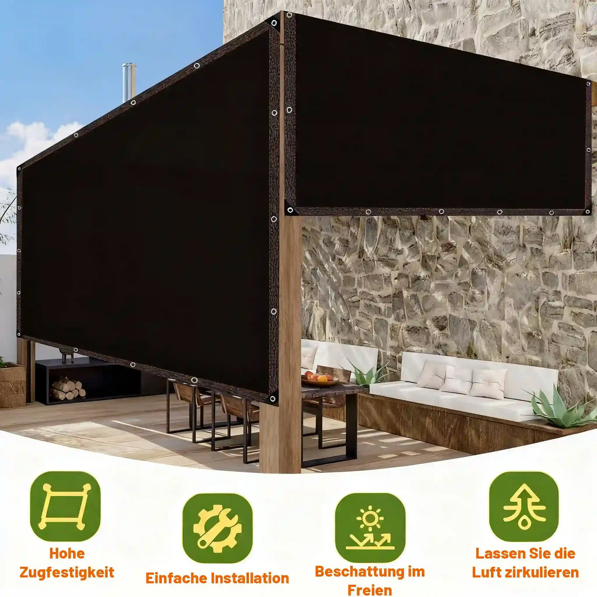 ⏰⏰Last day Promotion 🔥 Heavy Duty Sunblock Shade Cloth🔥