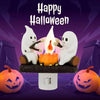 👻 Halloween Ghost Campfire Flickering Night Light🔥