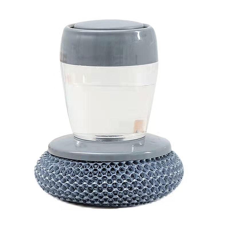 π§½ Liquid-Dispensing Cleaning Scrubber β Reusable Grease & Grime Remover