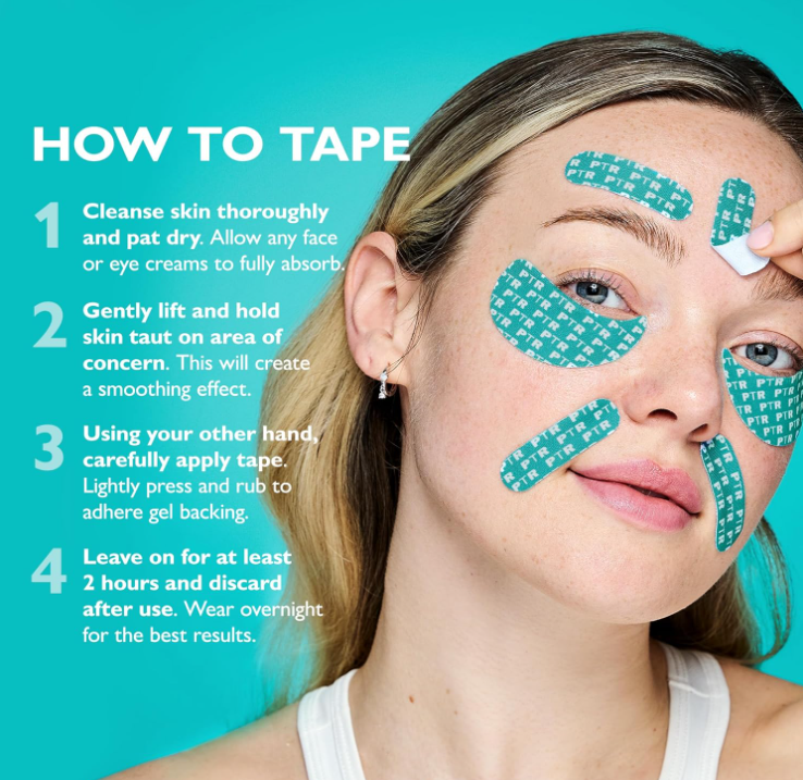 Peptide Face & Eye Tape