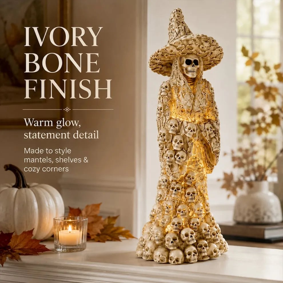 đĽHOT SALE 49% OFFâ¨Skeleton Witch Ornament