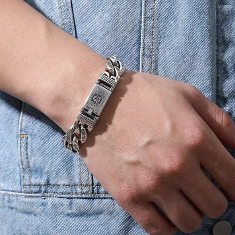 đĽ Last Day 50% OFFâ¨-Men's Retro Six-Syllable Mantra Bracelet