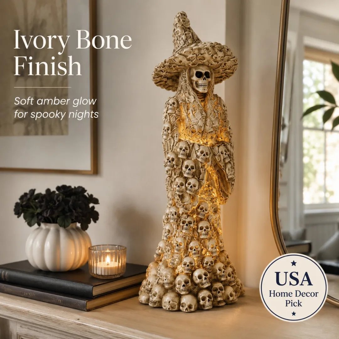đĽHOT SALE 49% OFFâ¨Skeleton Witch Ornament