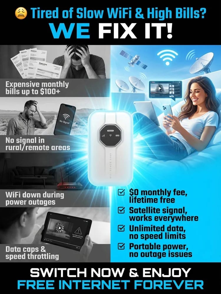 Boundless Portable Wi-Fi– 🛜
