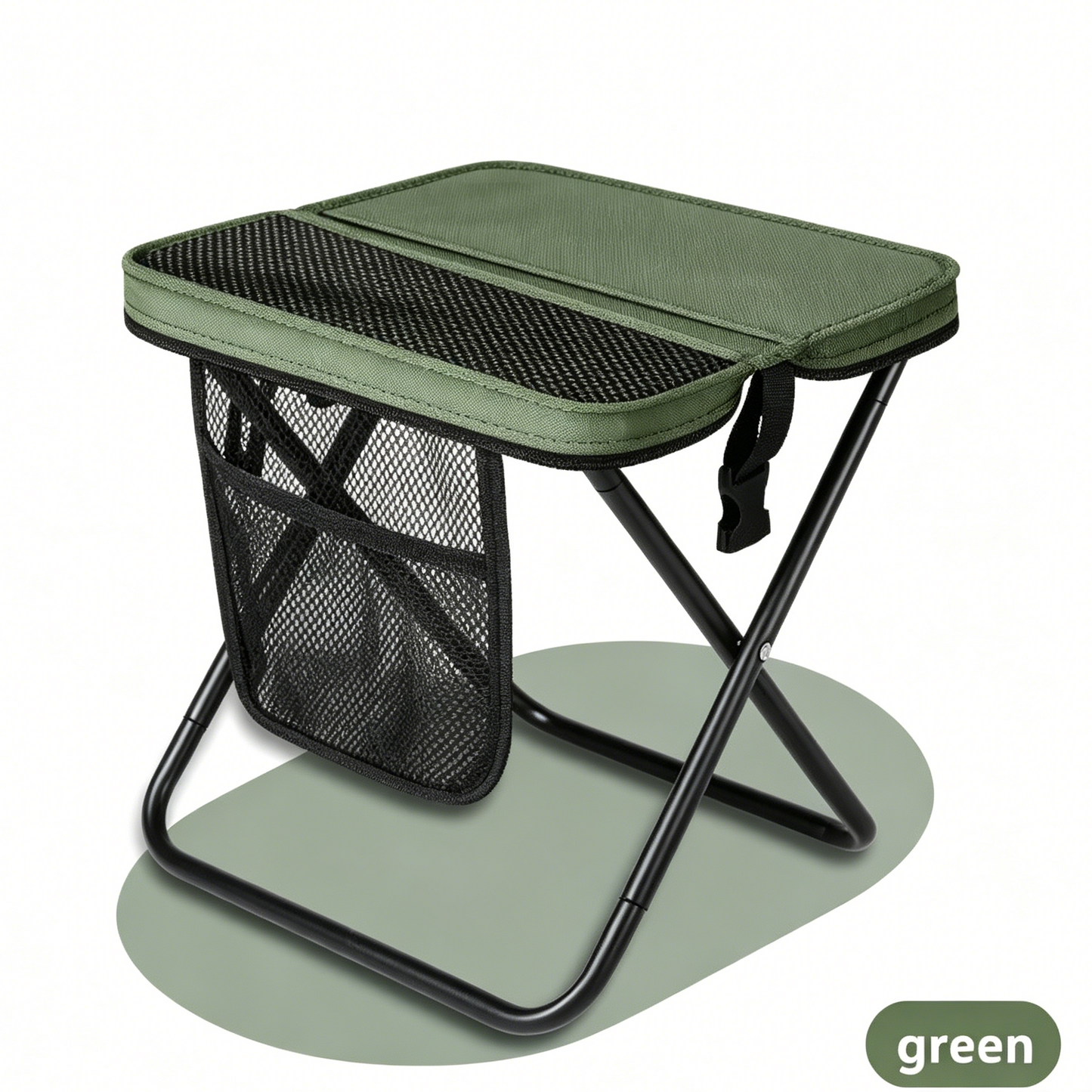 Ultimate Portable Folding Stool – Lightweight, Heavy-Duty Outdoor Seat with Built-in Storage