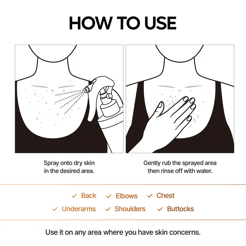 Turmeric Exfoliating Cleansing Spray