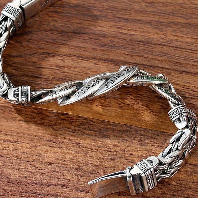 đĽ Last Day 50% OFFâ¨-Men's Retro Six-Syllable Mantra Bracelet