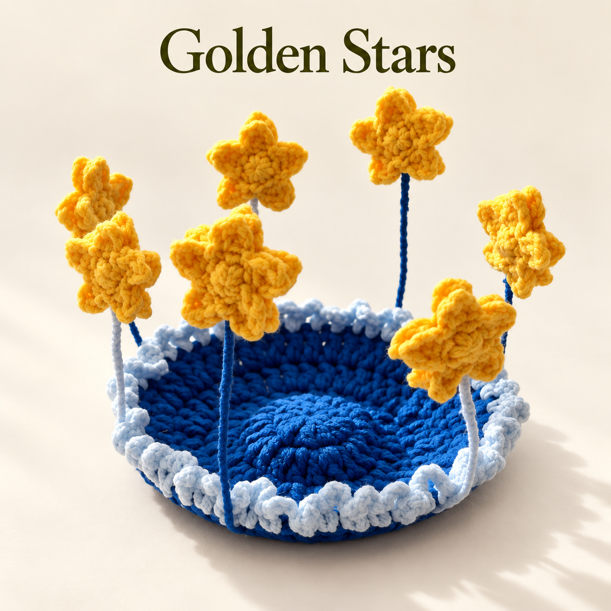 ๐ธ Blooming Crochet Coaster