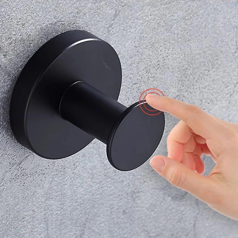 πͺ Stainless Steel Suction Cup Hooks β No-Drill Waterproof Wall Hooks