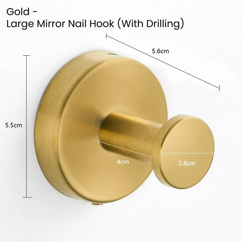 πͺ Stainless Steel Suction Cup Hooks β No-Drill Waterproof Wall Hooks
