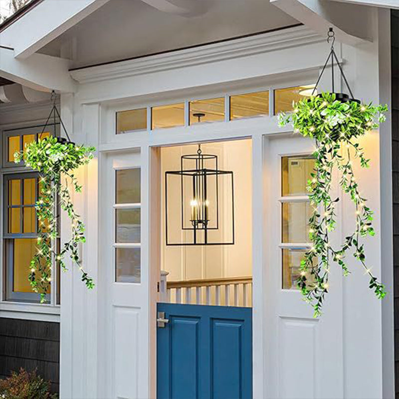 ☀️ Last Day 50% OFF✨-🌿Solar Ivy Lights with Waterproof Design & 8 Modes for Magical Garden💡