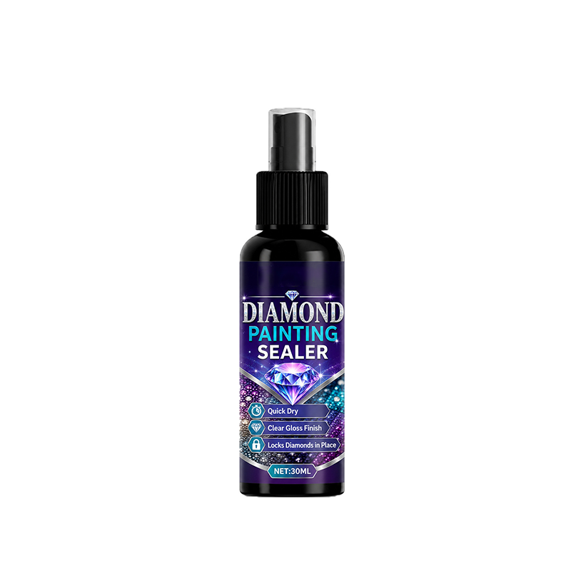 🔥LAST DAY 50% OFF💎✨ Diamond art sealer – locks beads, glossy finish, dries fast & lasts