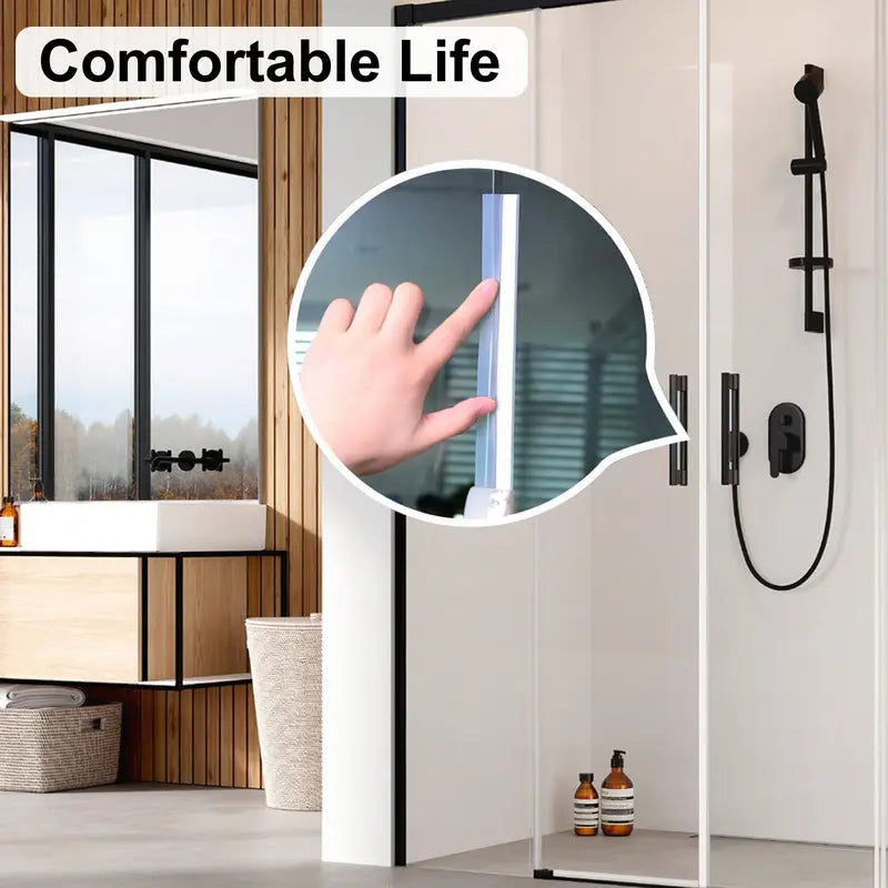 🏠Transparent Silicone Door Seal Strip Draft Stopper Insect Proof Windproof Soundproof Tape✨