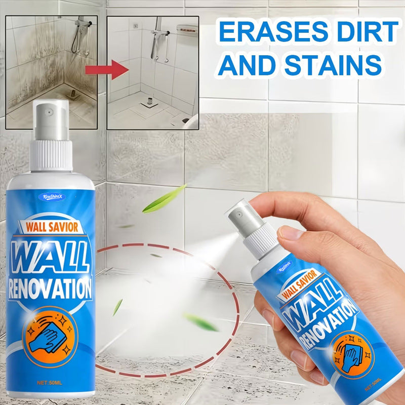KineShineX Wall Cleaning Spray – Wall Refurbishment and Surface Gloss Restorer
