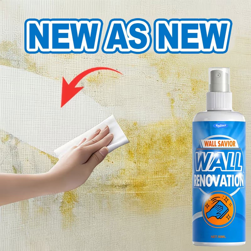 KineShineX Wall Cleaning Spray – Wall Refurbishment and Surface Gloss Restorer
