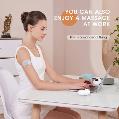 510k Ems Tens Mini Low-Frequency Pulse Massager For Portable Charging Massage Patch For Waist, Arms,And Legs Home Massager