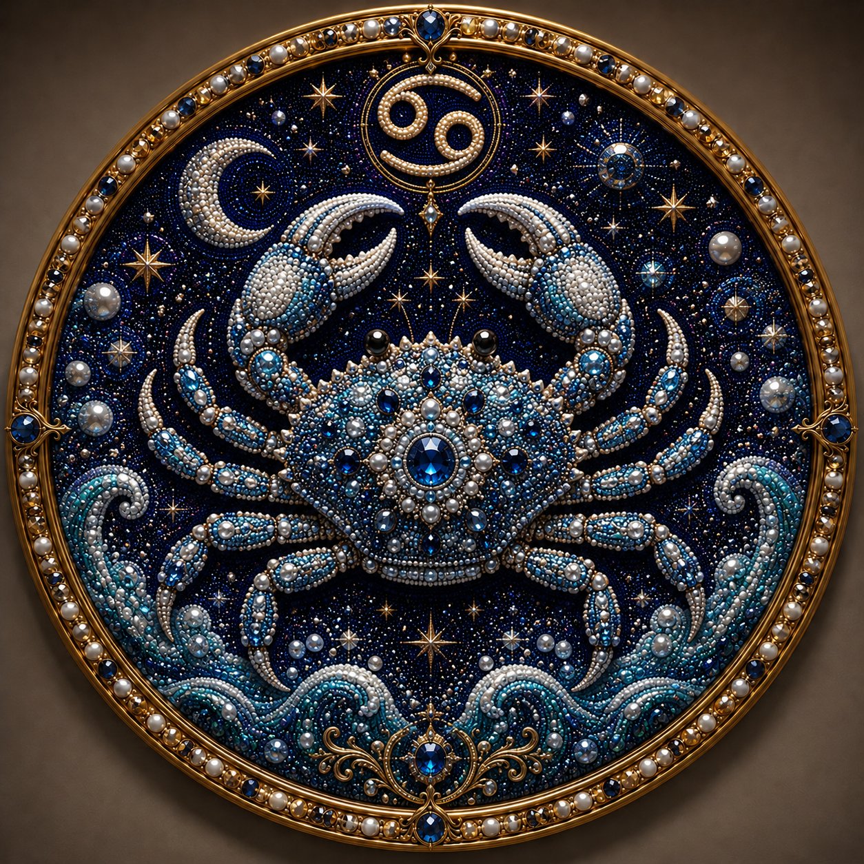 ✨ Create Zodiac Pearl Art with 12 Star Signs Kit ♈