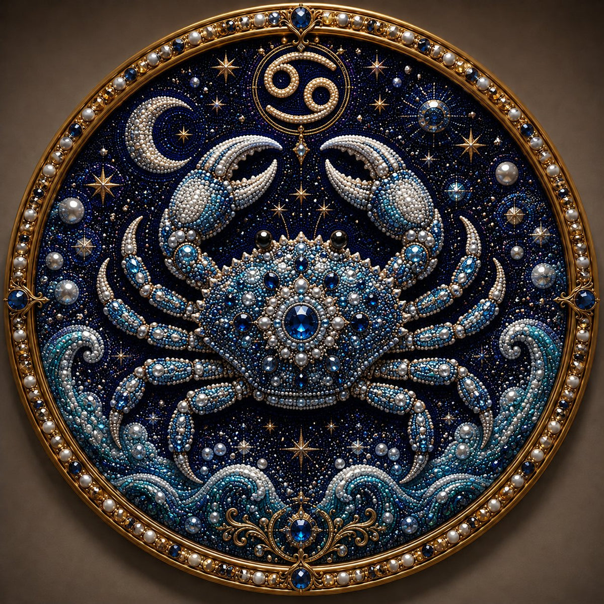 ✨ Create Zodiac Pearl Art with 12 Star Signs Kit ♈