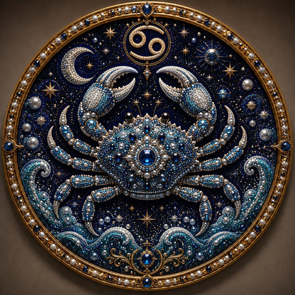 ✨ Create Zodiac Pearl Art with 12 Star Signs Kit ♈