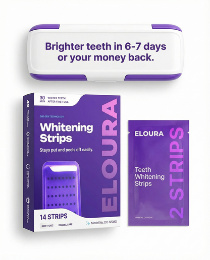 Purple Teeth Whitening Strips
