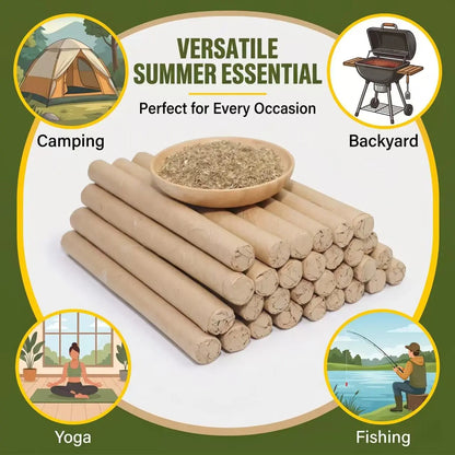 Premium Natural Mugwort Repellent Sticks – Chemical-Free Summer Protection