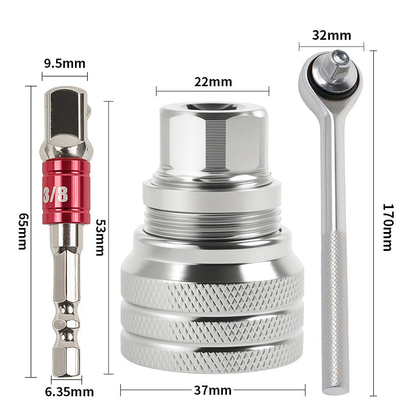 Universal Magic Socket Wrench Tool – Adjustable Grip for 10-19mm Nuts & Bolts