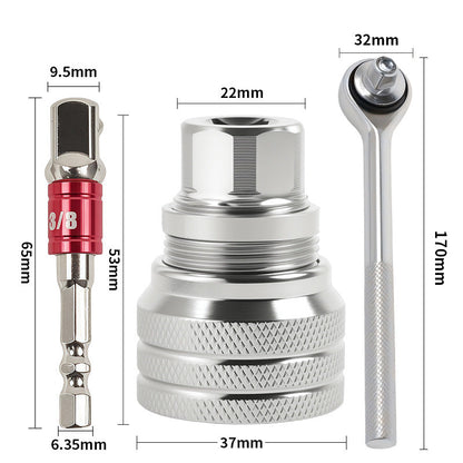Universal Magic Socket Wrench Tool – Adjustable Grip for 10-19mm Nuts & Bolts
