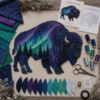 Northern Lights Bison