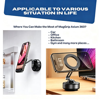 360-Degree Rotating Car Phone Mount