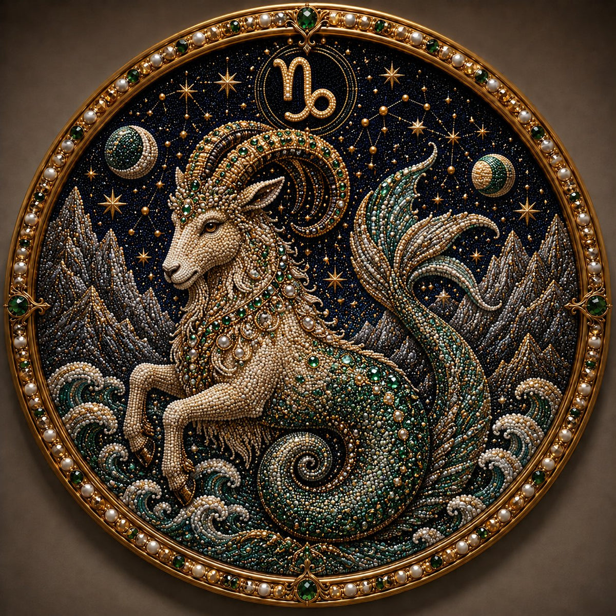 ✨ Create Zodiac Pearl Art with 12 Star Signs Kit ♈