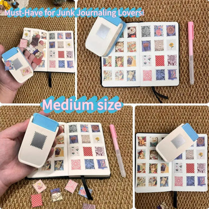 Precision Stamp-Style Decorative Paper Punch – Versatile Embossing Tool for DIY Crafts, Scrapbooking & Greeting Cards