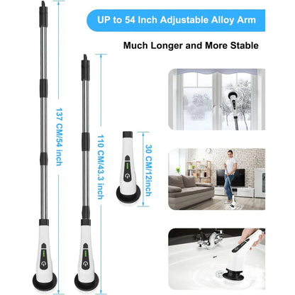 9-in-1 Cordless Power Spin Scrubber