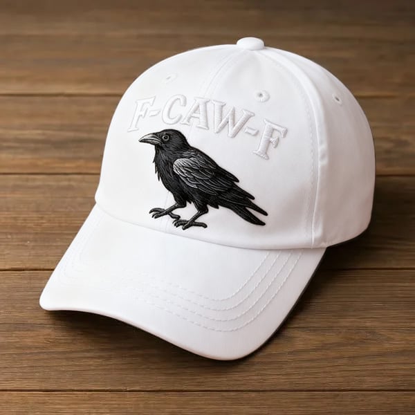 🔥Funny F-CAW-F Crow Hat
