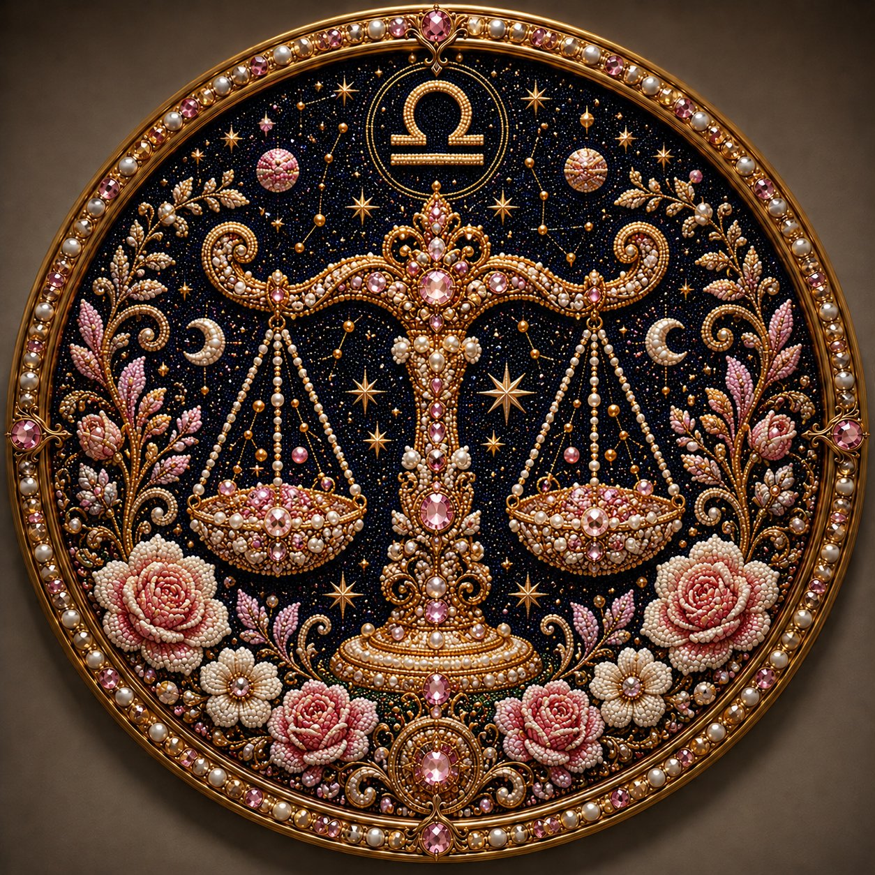 ✨ Create Zodiac Pearl Art with 12 Star Signs Kit ♈